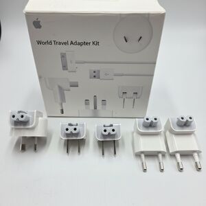 Apple OEM World Travel Adapters - Australia NZ China North America Europe Korea